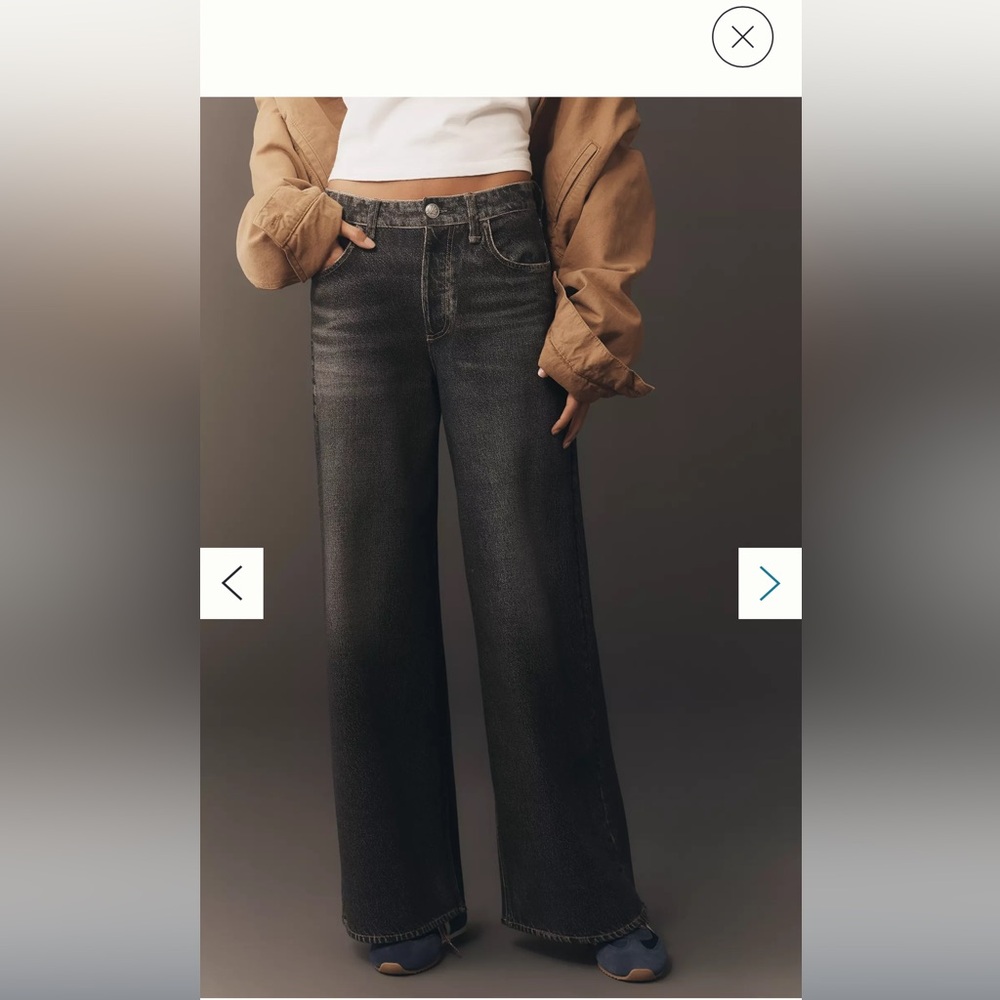 Rag and Bone Miramar High-Rise Wide-Leg Jeans size 30